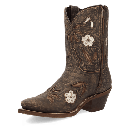 Laredo Wild Petal Leather Bootie - Premium Ankle Boot