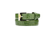 Belvedere Alligator Belt Pistachio - Luxury Leather Shoe