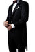 (34R, 38S) Classic Full Dress Tuxedo Tails 2 Piece Regular Fit In Black