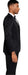 2026 Floral Mens 3PC Suit w/ Double Breasted Prom Vest by Tazzio, Black Black Prom Tuxedos