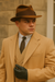 Men's Camel Two Flap Front Pockets Peaky Blinders Suits - Peaky Blinders Outfit + Overcoat + Hat (Peaky Blinder Custome)