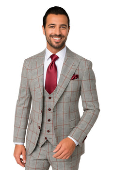 Rossi Man RM1854 Tom – Men's Slim Fit Suit for Men