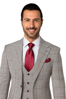 Rossi Man RM1854 Tom – Men's Slim Fit Suit for Men