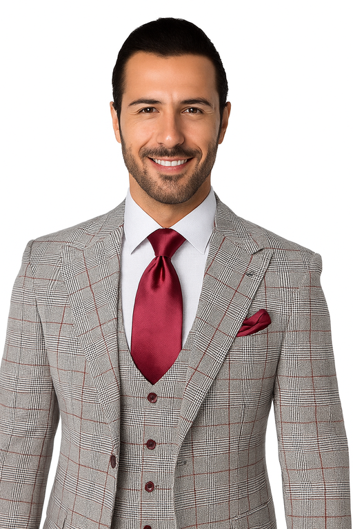 Rossi Man RM1854 Tom – Men's Slim Fit Suit for Men