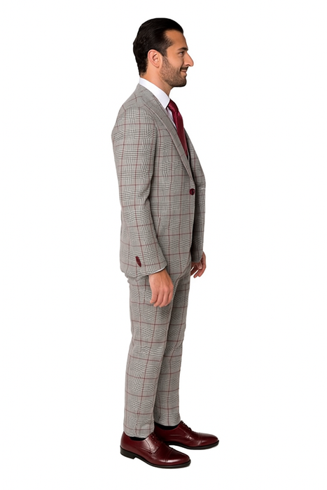Rossi Man RM1854 Tom – Men's Slim Fit Suit for Men