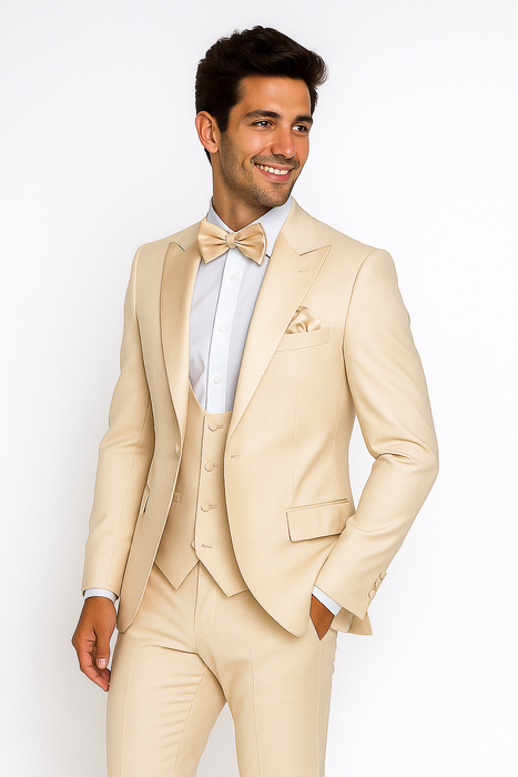 Rossi Man Leo Tuxedo RM1391 – Elegant Slim Fit Tuxedo for Men | Premium Formal Wear