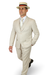 Riverdale Linen Coat - Natural | Crisp 3-Piece Linen Suit for Summer