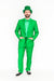 Vibrant Green Costume Suit with Matching Hat – Bold Party & Event Wear