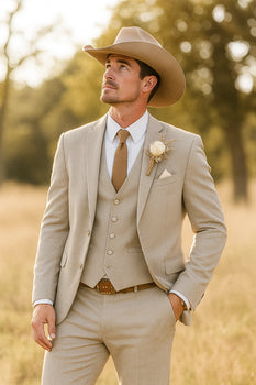 Elegant Cowboy Style Suit for Men – Perfect for Weddings & Events - Image 4