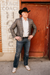 Plaid Cowboy Blazer for Men – Western Style with Rustic Elegance