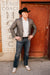 Plaid Cowboy Blazer for Men – Western Style with Rustic Elegance