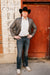 Plaid Cowboy Blazer for Men – Western Style with Rustic Elegance