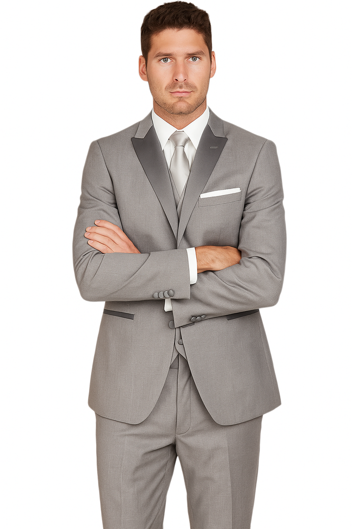 Arlan 2pc Tuxedo by Giorgio Fiorelli Black, Blue, or L Grey - Image 10