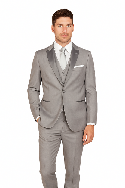Arlan 2pc Tuxedo by Giorgio Fiorelli Black, Blue, or L Grey - Image 6