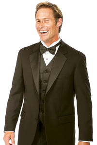 Black Tuxedo by Giorgio Fiorelli 2 Button Adjustable - Image 2