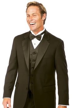 Black Tuxedo by Giorgio Fiorelli 2 Button Adjustable - Image 2