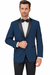 Shawl Paisly Tuxedo by Giorgio Fiorelli in Burgundy, Gray, Blue