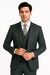 Charcoal Pinstripe 3 Piece 2 Button single three piece suit