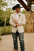 Light Tan Western Blazer - Sand Color