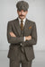 Brand New Quality 1920's English Style Peaky Blinders Style Vested Peaky Blinder Suit - Peaky Blinders Outfit + Overcoat + Hat (Peaky Blinder Custome)