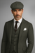 Brand New Quality 1920's English Style Peaky Blinders Style Vested Peaky Blinder Suit - Peaky Blinders Outfit + Overcoat + Hat (Peaky Blinder Custome)