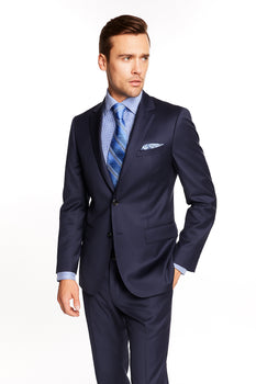Mantoni Suit Brand Men’s Suit-French Blue- High End Suits - High Quality Suits - Image 6