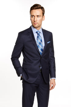 Mantoni Suit Brand Men’s Suit-French Blue- High End Suits - High Quality Suits - Image 3
