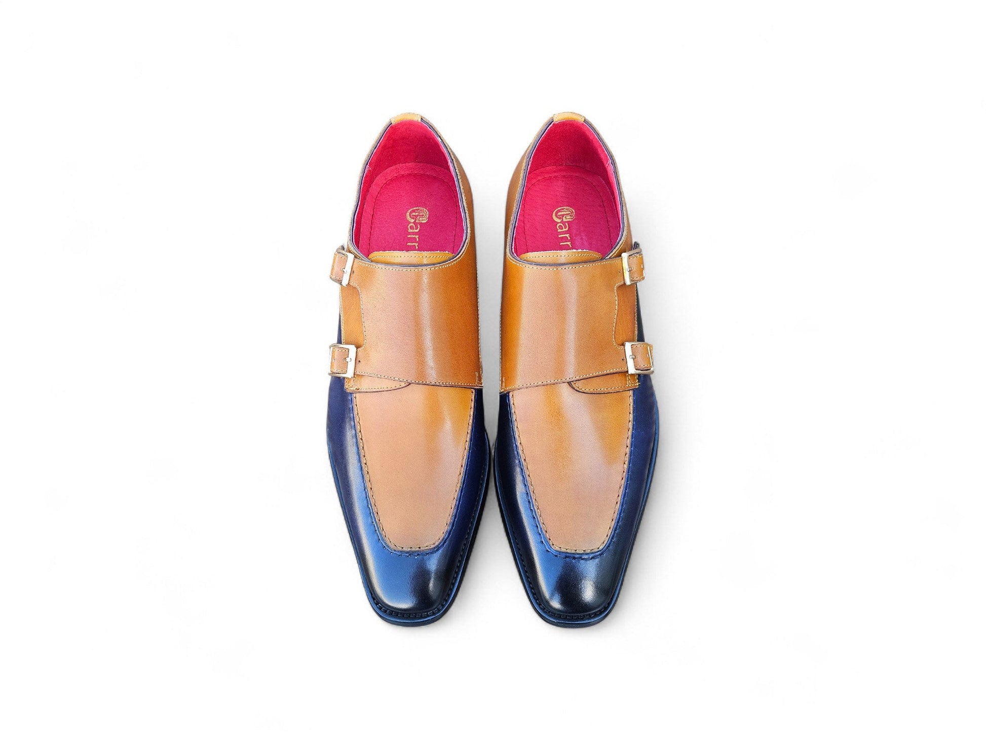 Double Monk Strap Two Tone Loafer - Image 20