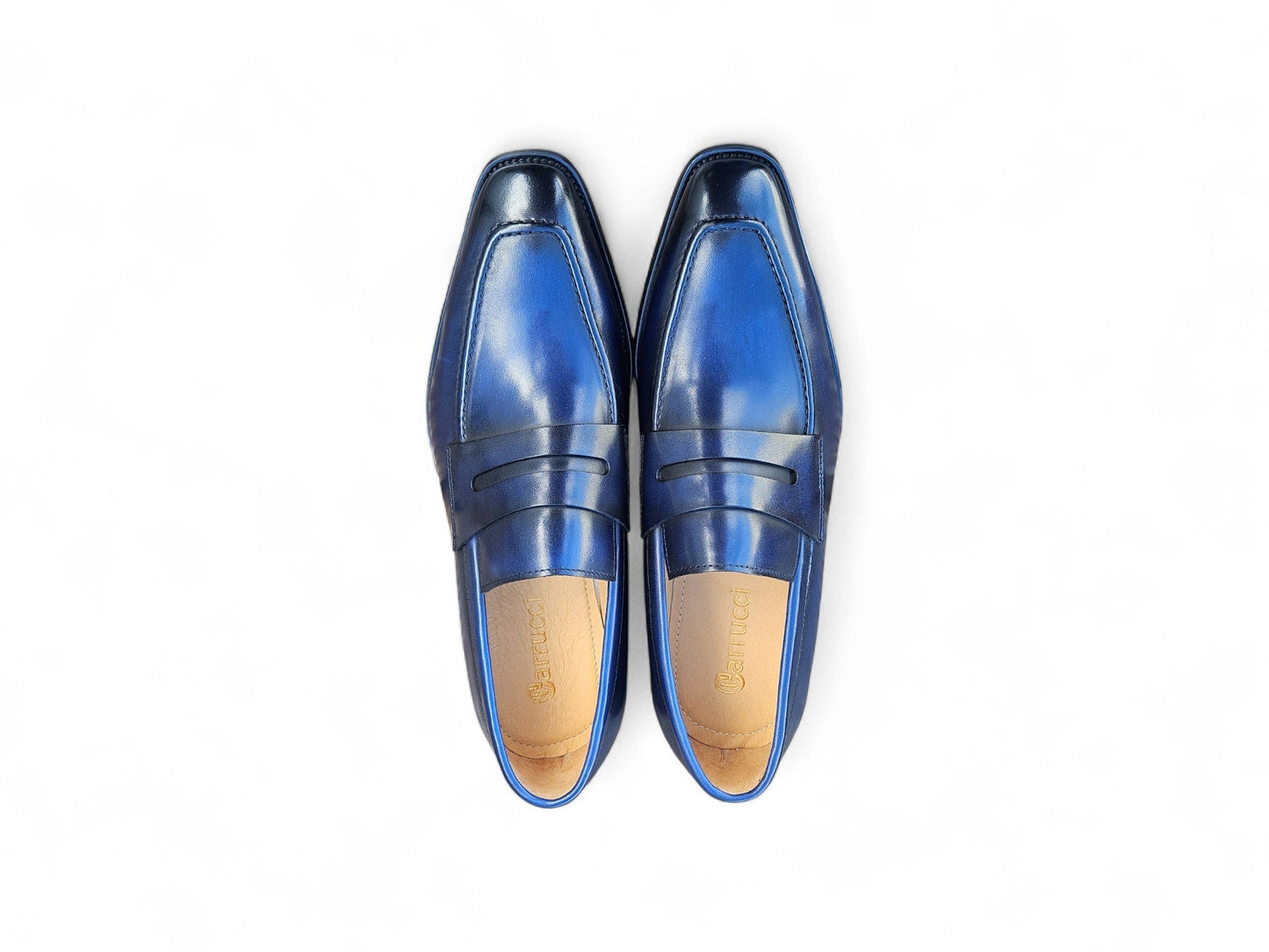 Carrucci Patina Finished Penny Loafer
