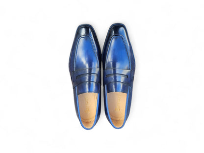 Carrucci Patina Finished Penny Loafer