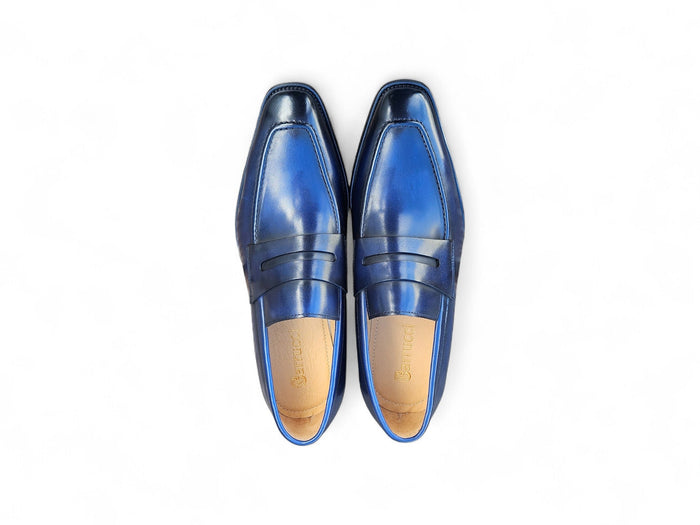 Carrucci Patina Finished Penny Loafer