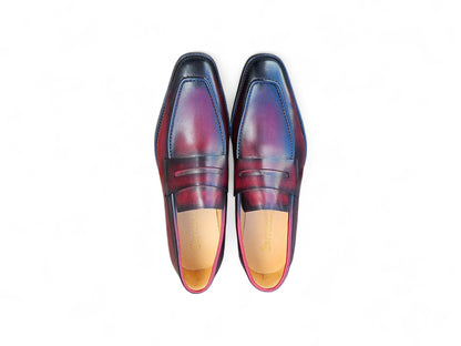 Carrucci Patina Finished Penny Loafer