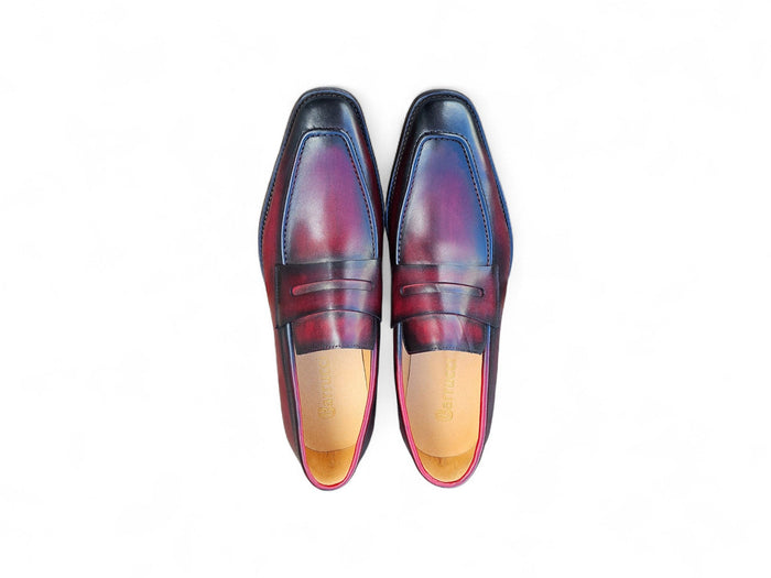 Carrucci Patina Finished Penny Loafer