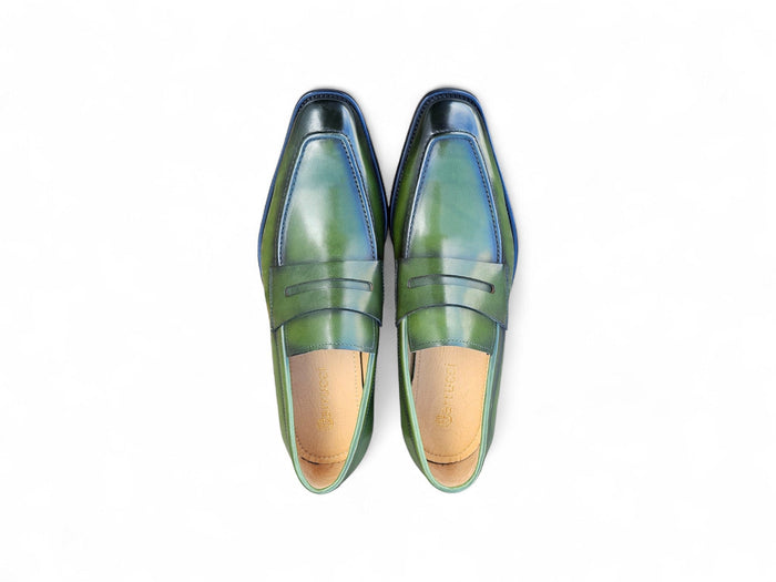 Carrucci Patina Finished Penny Loafer
