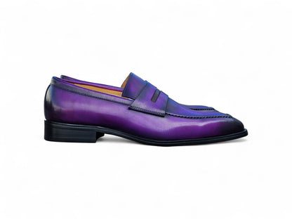Carrucci Patina Finished Penny Loafer