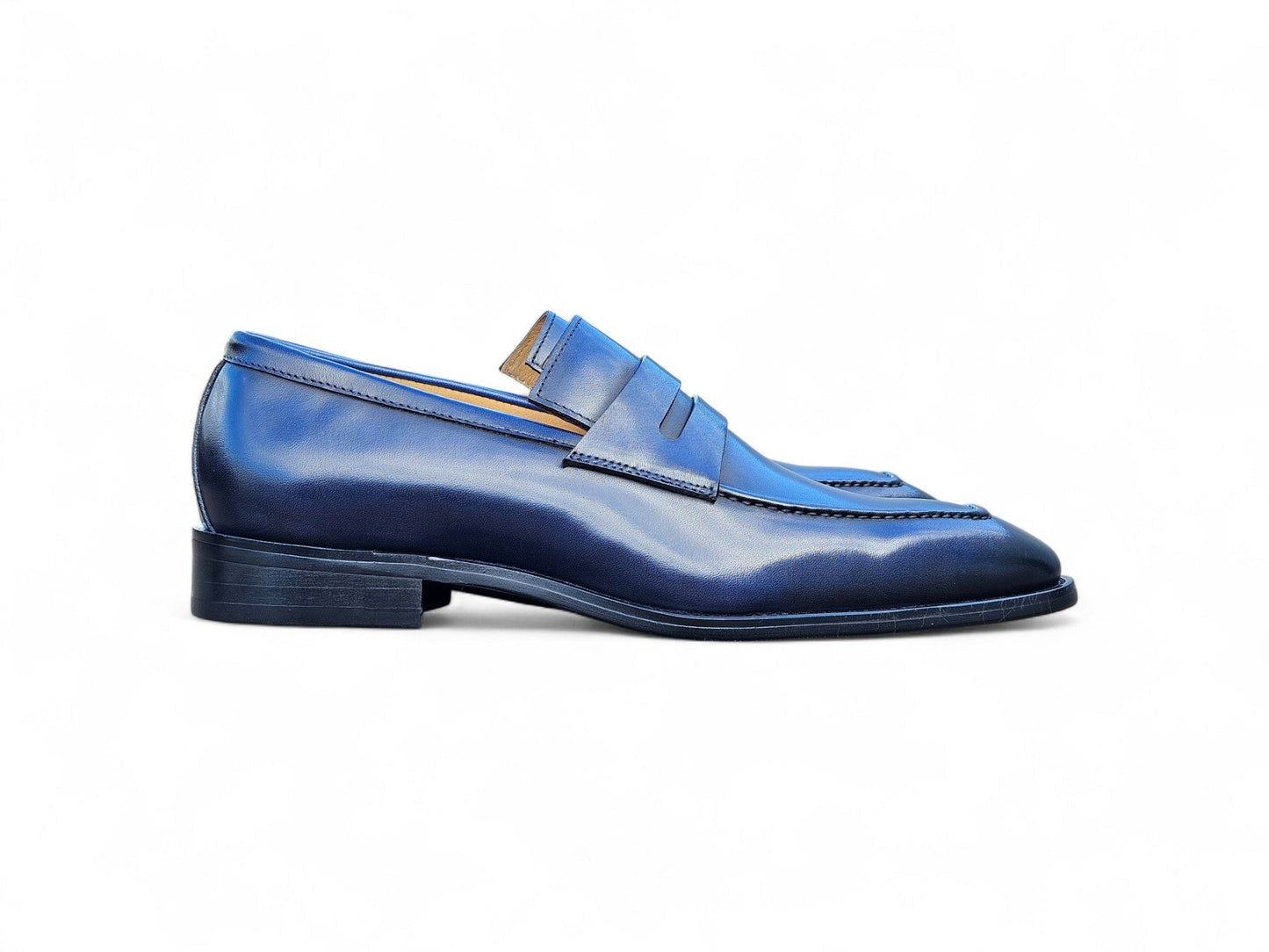 Carrucci Patina Finished Penny Loafer