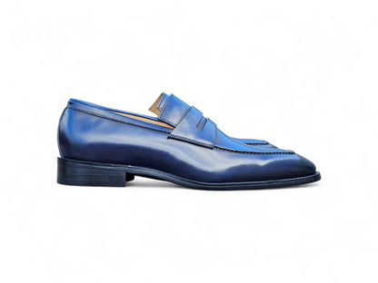 Carrucci Patina Finished Penny Loafer