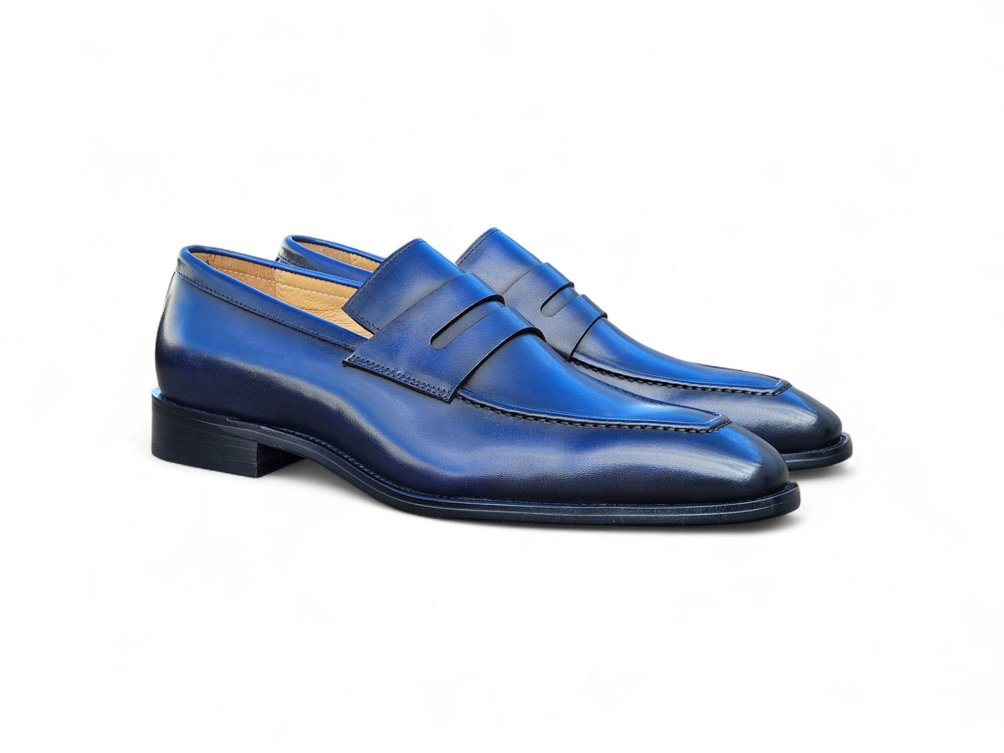 Carrucci Patina Finished Penny Loafer