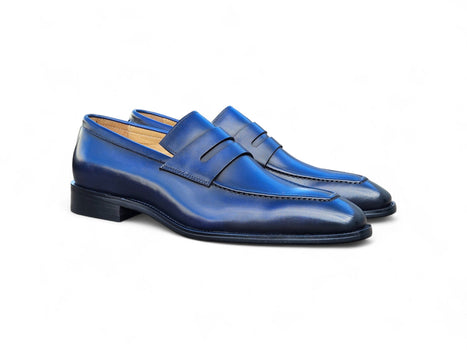Carrucci Patina Finished Penny Loafer