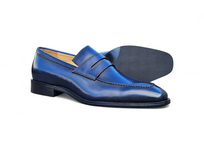 Carrucci Patina Finished Penny Loafer