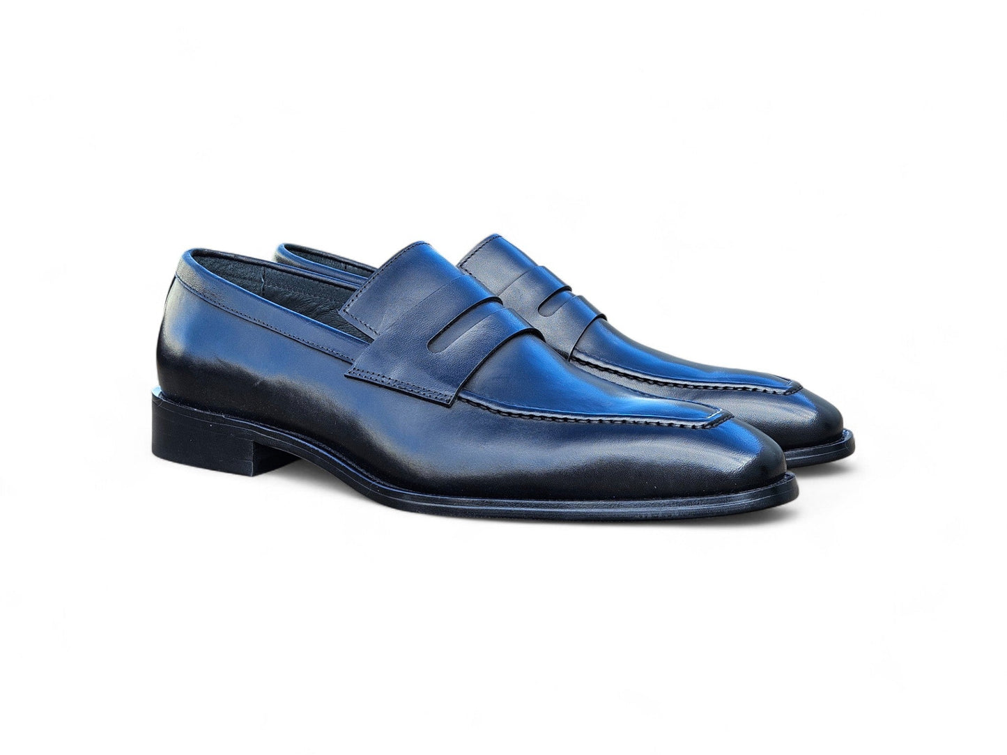 Carrucci Patina Finished Penny Loafer