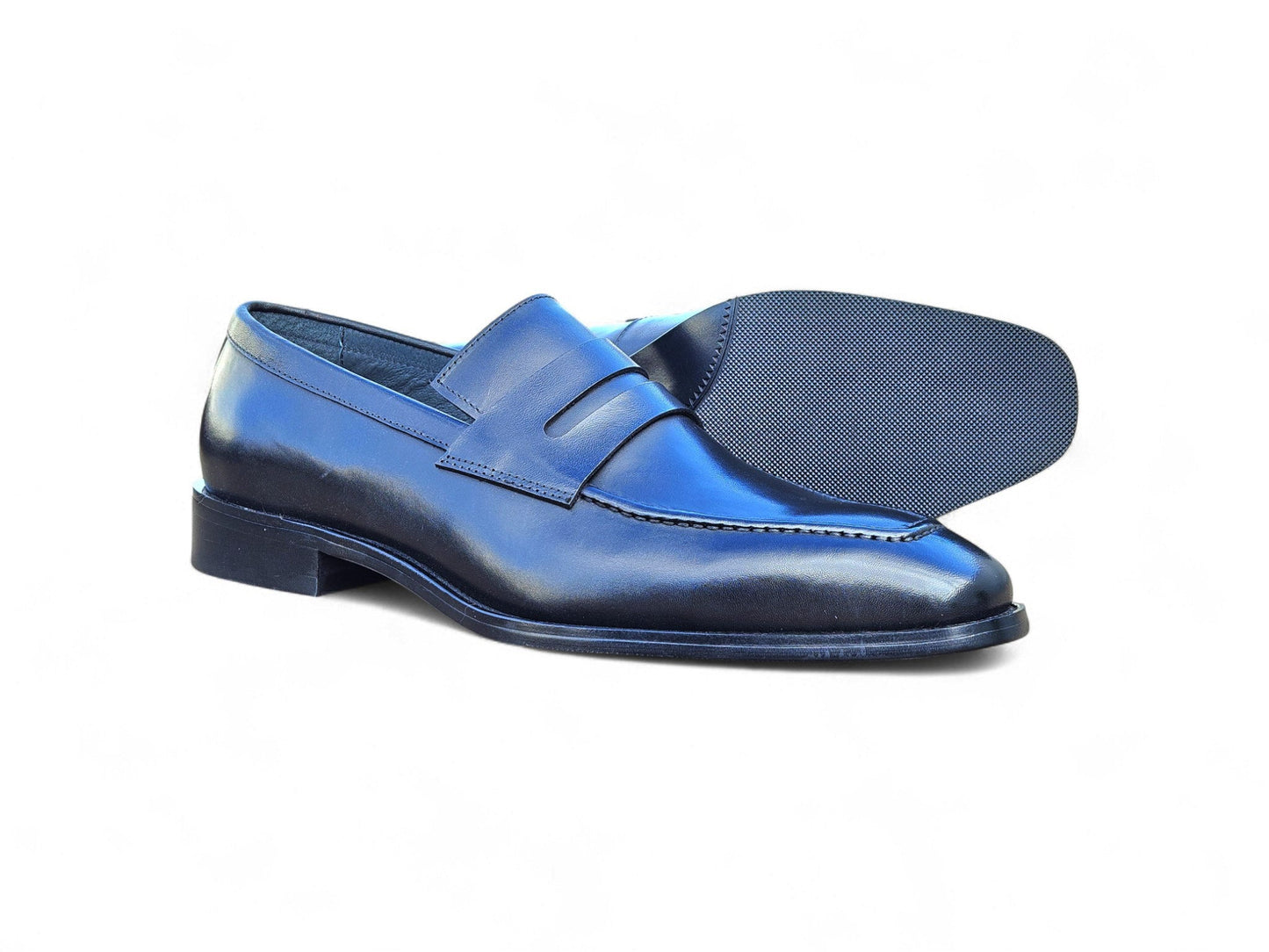 Carrucci Patina Finished Penny Loafer