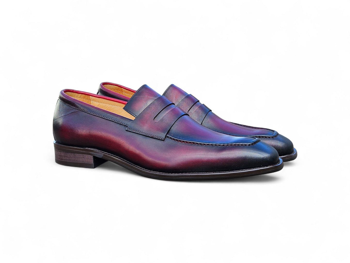 Carrucci Patina Finished Penny Loafer