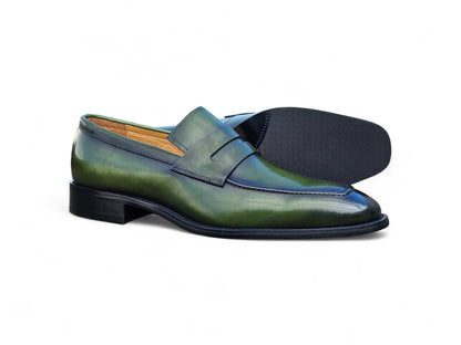 Carrucci Patina Finished Penny Loafer
