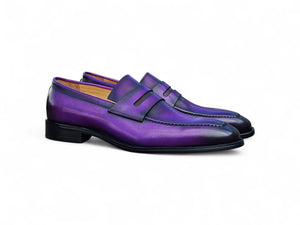 Carrucci Patina Finished Penny Loafer