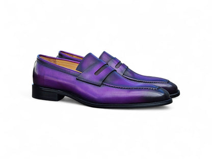 Carrucci Patina Finished Penny Loafer