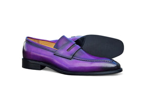 Carrucci Patina Finished Penny Loafer