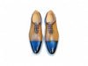 Two Tone Cap toe Calfskin Oxford
