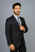 Authentic Tiglio Brand Men's Black 2-button Suit - High End Suits - High Quality Suits