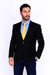 Men's Sport Coat Black Tiglio Suit - Signature Menswear Wool Fabric SuitsOutlet - Brand - High End Suits - High Quality Suits